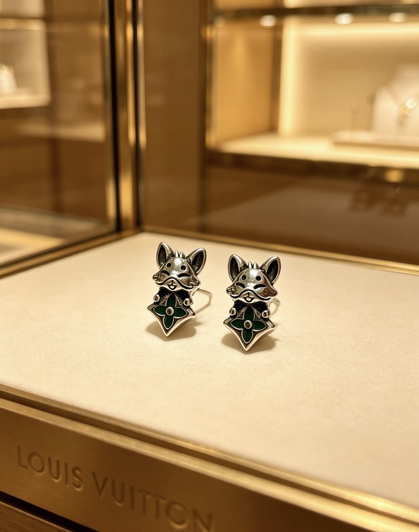 Louis Vuitton Fox Earrings